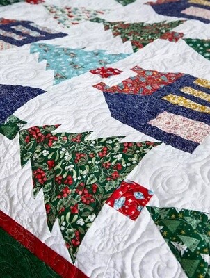 FREE DOWNLOAD PATTERN - Liberty Festive Quilt