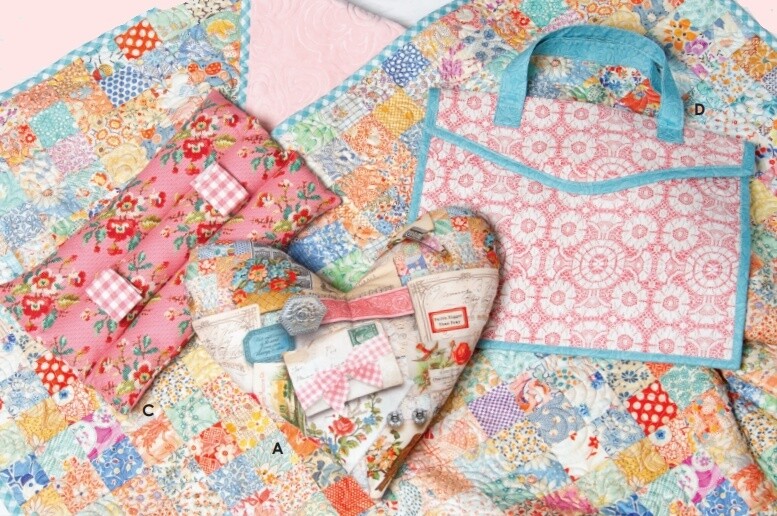 FREE DOWNLOAD PATTERN - Breast Cancer Small Project Pack