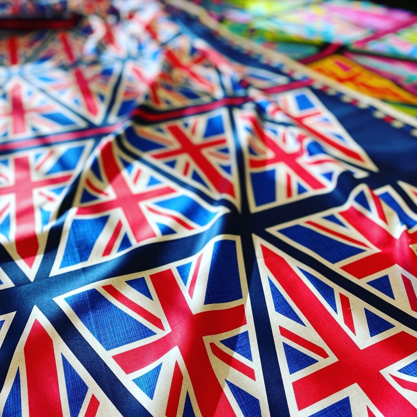 Union Jack Bunting - Cotton - Panel - LAST ONE
