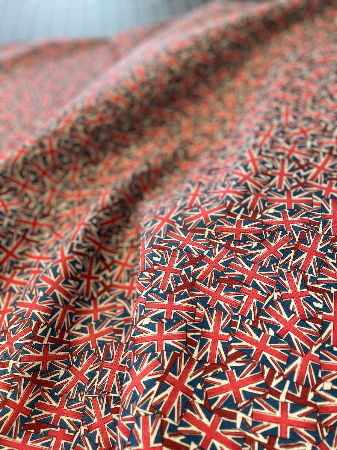 Union Jacks  - Cotton - By Metre