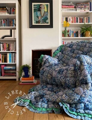 FREE DOWNLOAD PATTERN - Liberty Puff Quilt