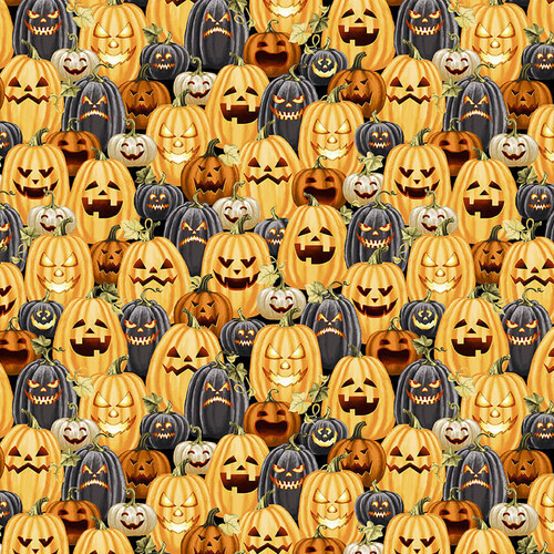 Pumpkins - Cotton - END BOLT 280 CM X 110 CM