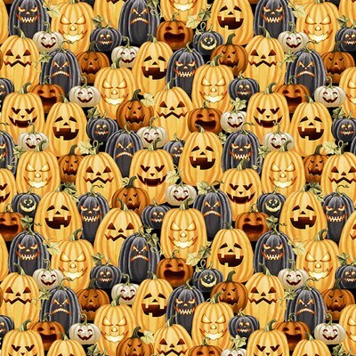Pumpkins - Cotton - END BOLT 280 CM X 110 CM