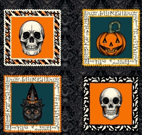 Halloween - Cotton - Panel