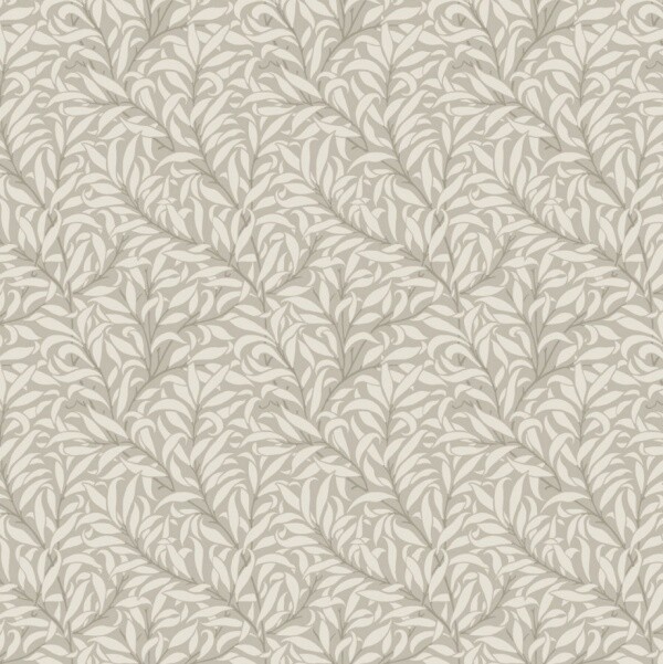 WILLIAM MORRIS - Pure Willow Boughs Linen - Wide / Quilt Backing - 274m Wide - From 0.5 Metre