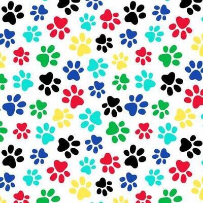 Paws - Wide / Quilt Backing - 274 cm Wide - From 0.5 Metre
