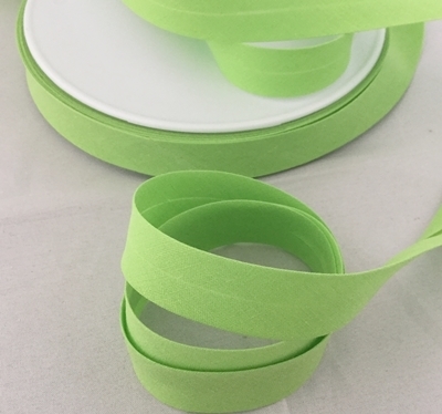 Lime Green - Bias Binding 20 mm -  By Metre