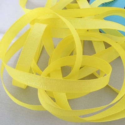 Yellow Fluorescent - Ribbon - By Metre