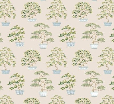 SANDERSON - Bonsai Trees - Cotton - From Fat Quarter