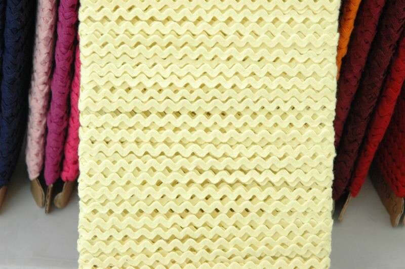 Maize - Ric Rac - 5 mm - By Metre