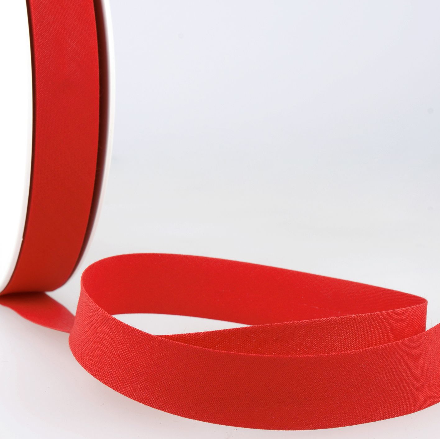 Red - Bias Binding - 20 mm - By Metre