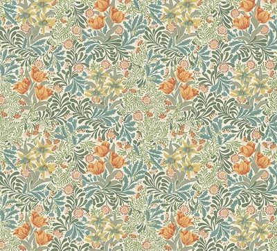 WILLIAM MORRIS - Bower Herball - Emery Walker&#39;s House Collection - Cotton - REMNANT 165 CM X 110 CM