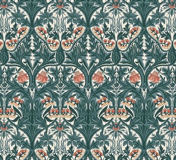 WILLIAM MORRIS - LG Bluebell Webbs Blue - Emery Walker&#39;s House Collection - Cotton - From Fat Quarter