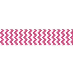 Hot Pink Chevron Ribbon - by Metre