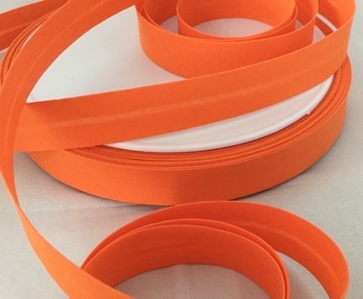 Orange - Bias Binding 20 mm - By Metre