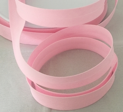 Pale Pink - Bias Binding 20 mm - By Metre