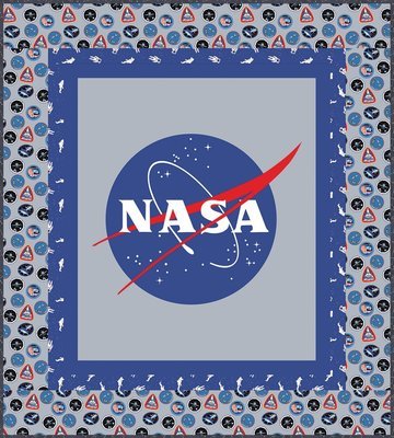 NASA Logo - Quilt Kit - Suit Beginners