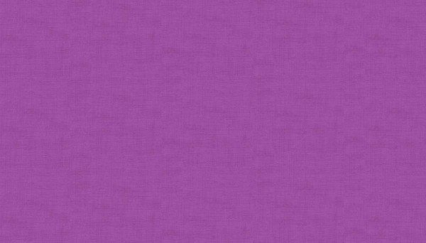 Hyacinth Purple Linen Texture - Cotton  - By Metre