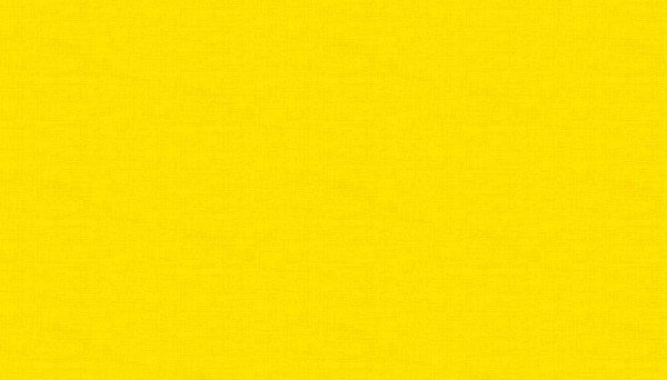Sunshine Yellow Linen Texture - Cotton - By Metre