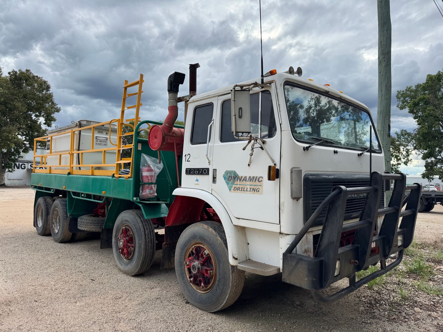 1988 International Acco T2670 Integrated Water Truck