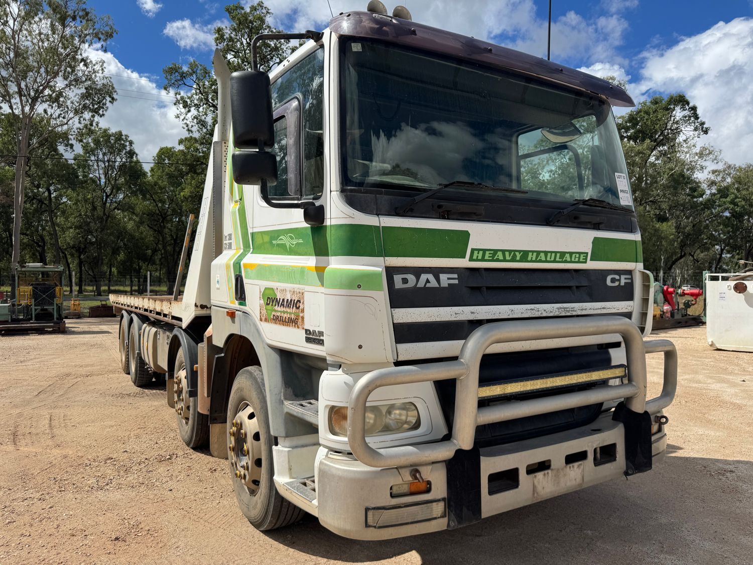 2004 DAF CF 8x4 Tilt Tray