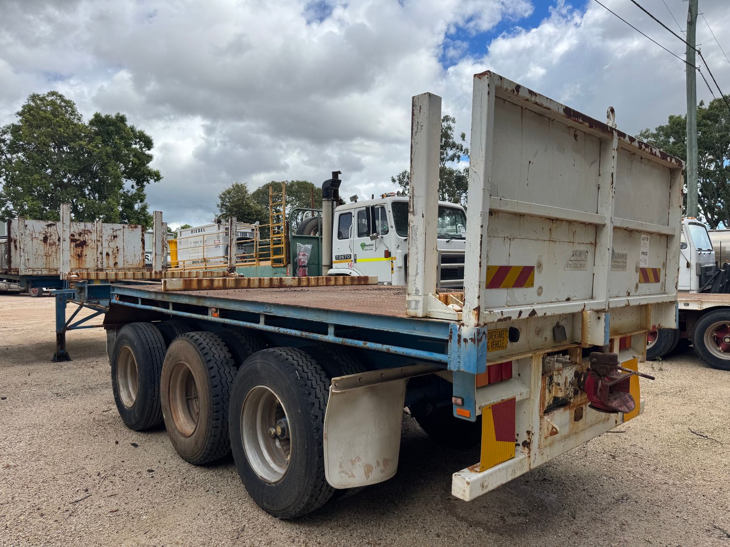 1987 Freighter ST3 Tri-Axle Trailer