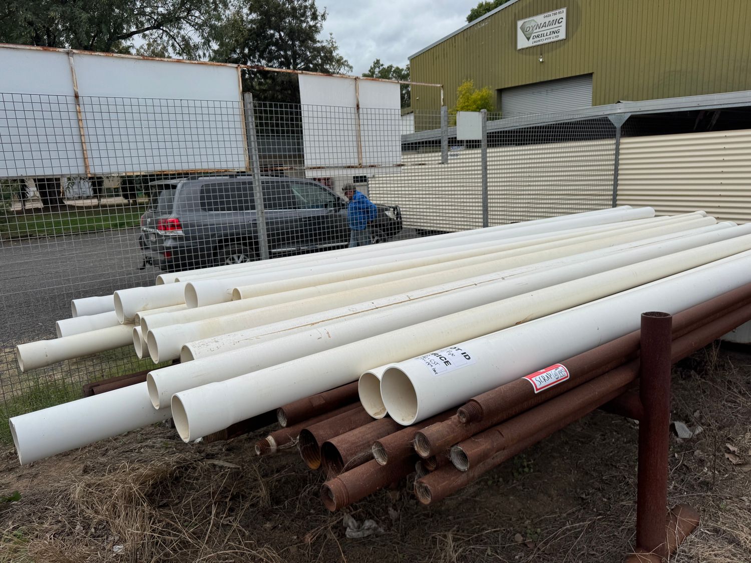 PVC Pipe Various Sizes - for Agricultural Use (bulk buy)