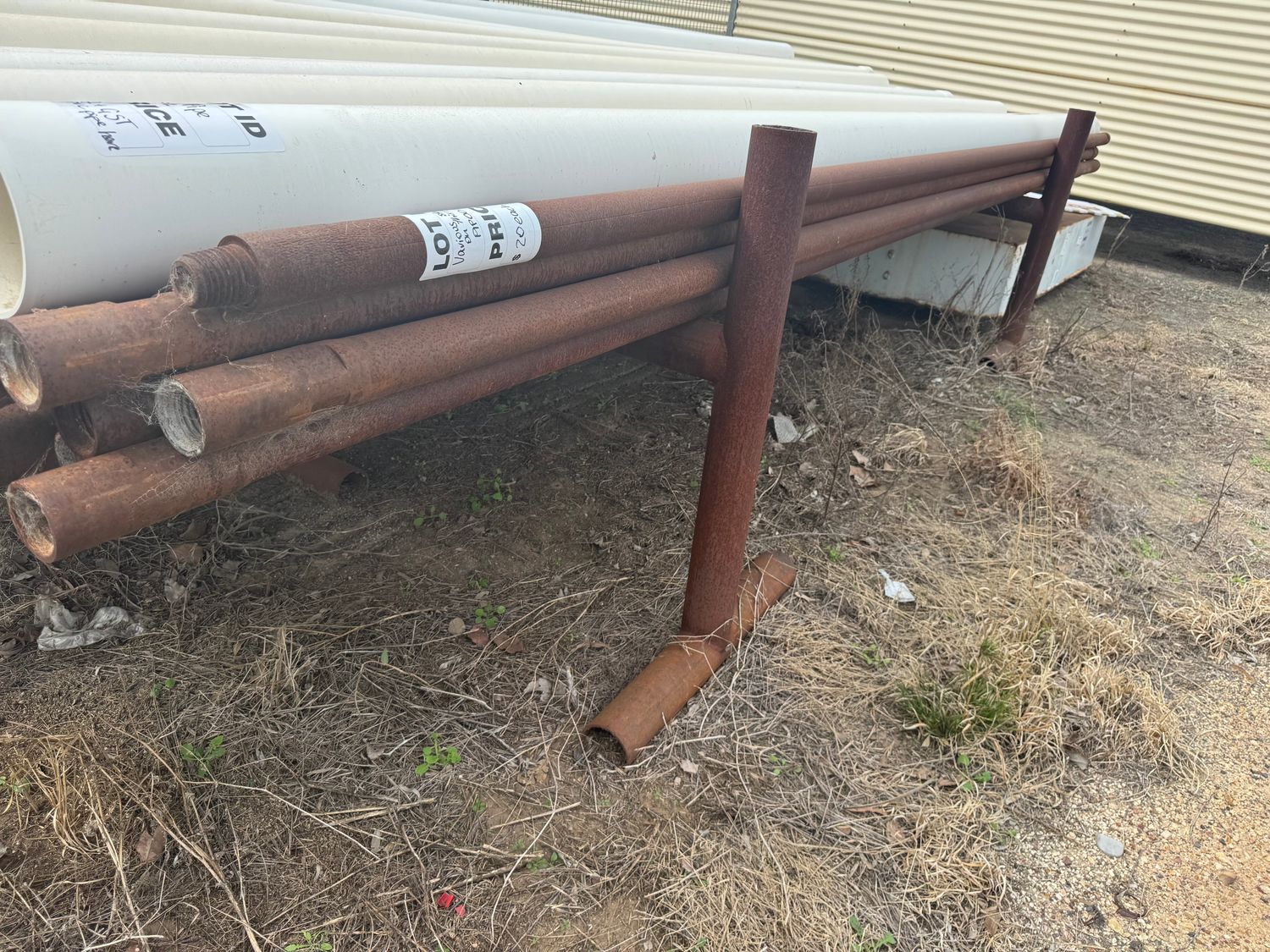 Steel Pipe Racking (sets of 2) (5 available)
