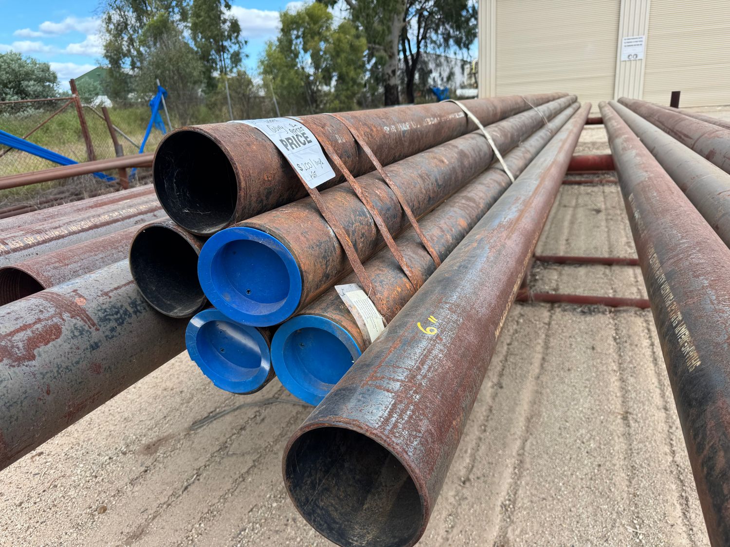 6" Welded Casing 12m (7 available)