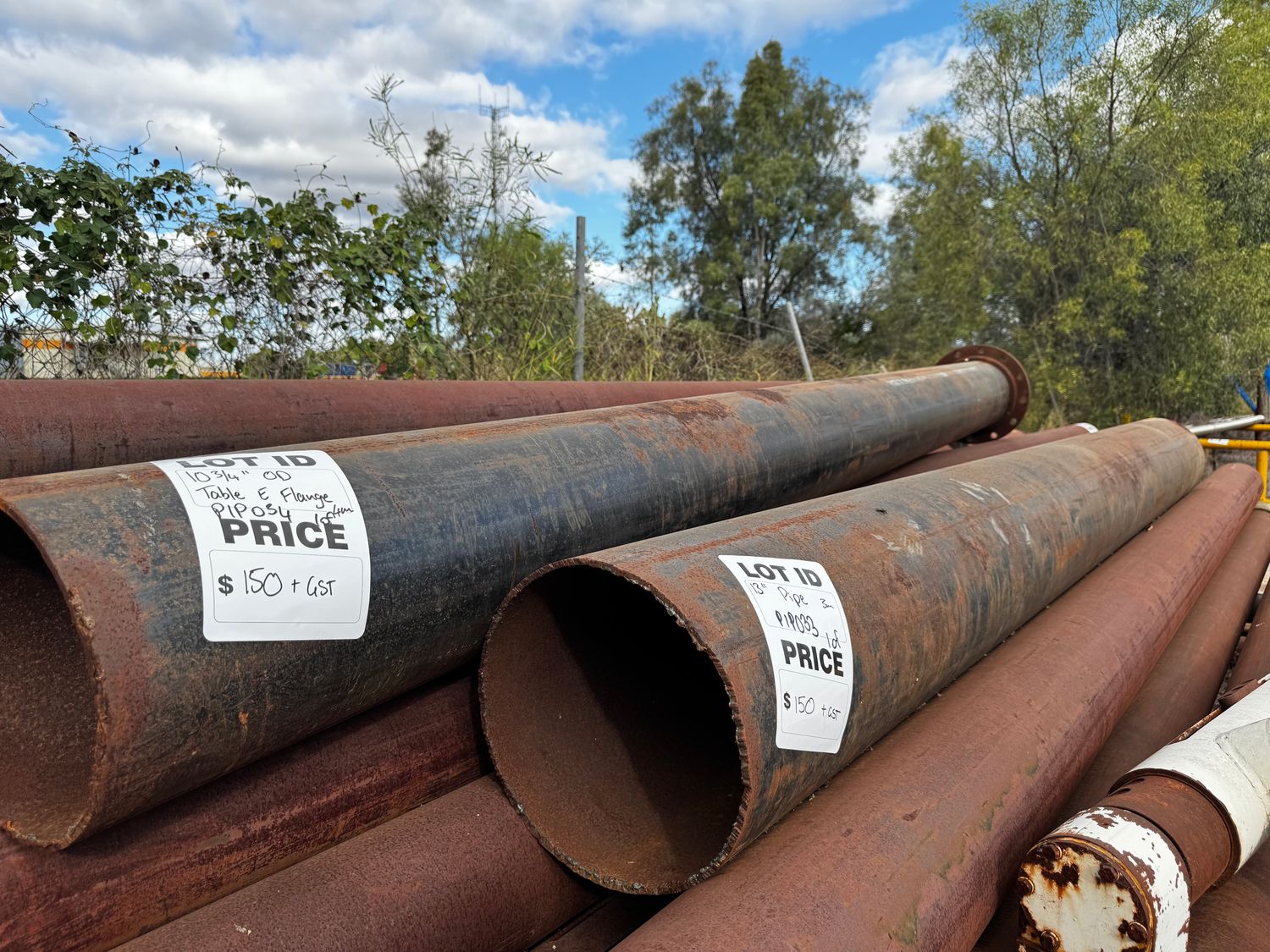 13" Steel Pipe 3m (x1)