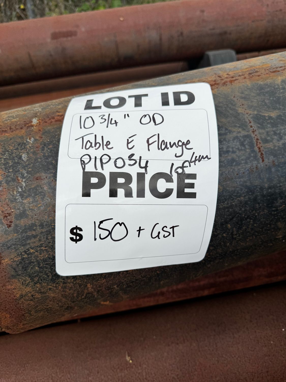 10 3/4" OD Table E Flange 4m (x1)