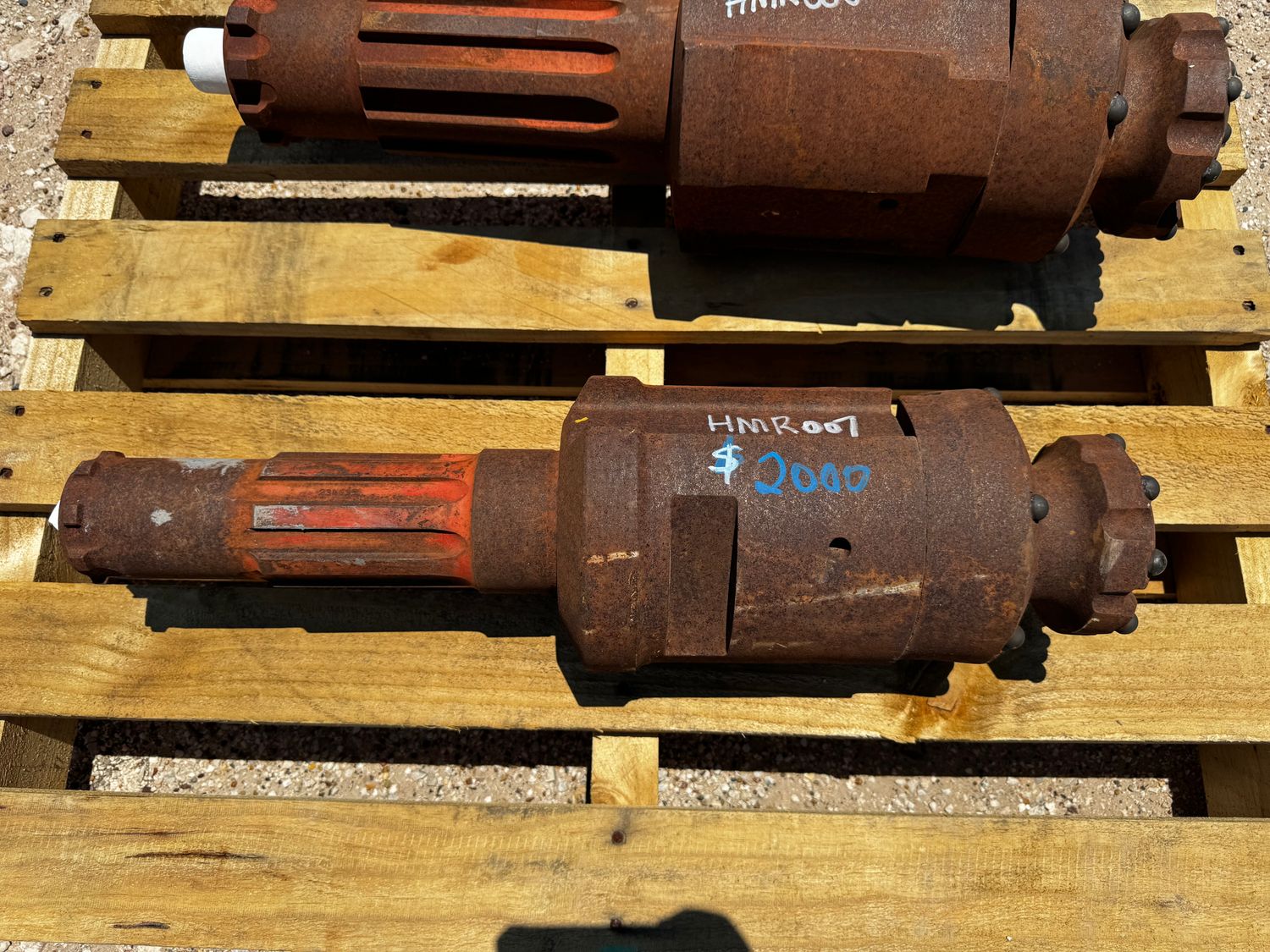 7 - 8" Hammer Bit on 6" Hammer