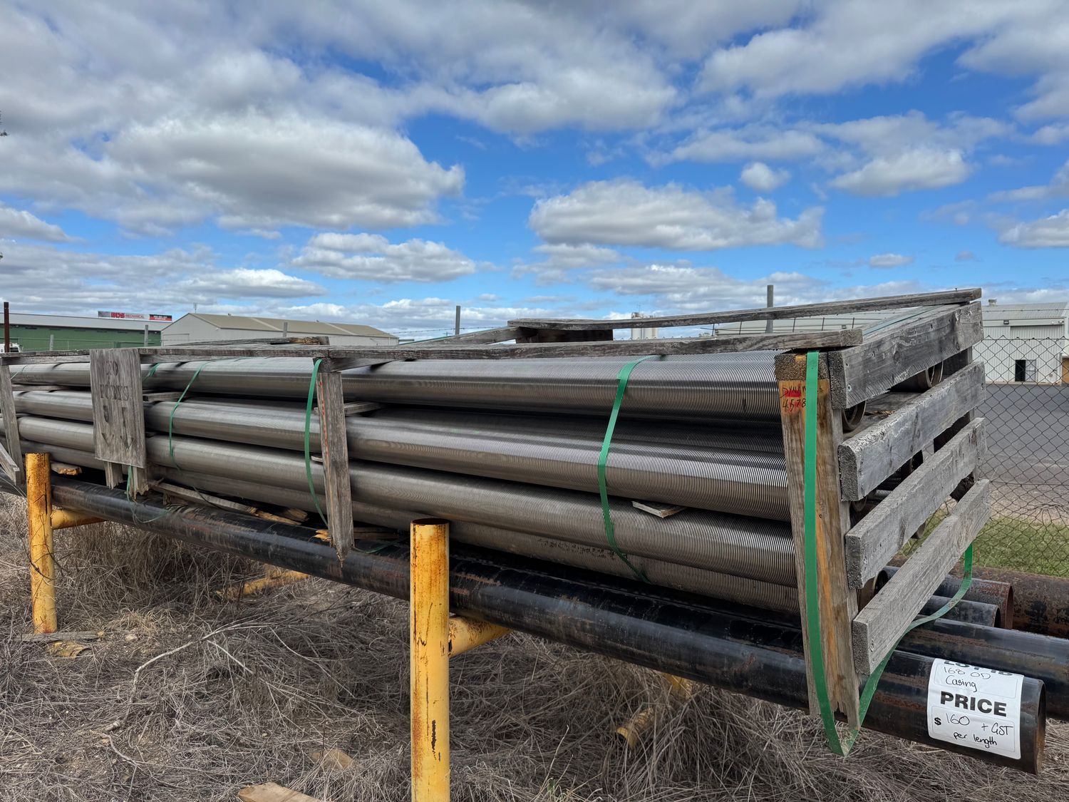 113mm ID NEW Stainless Steel Screen