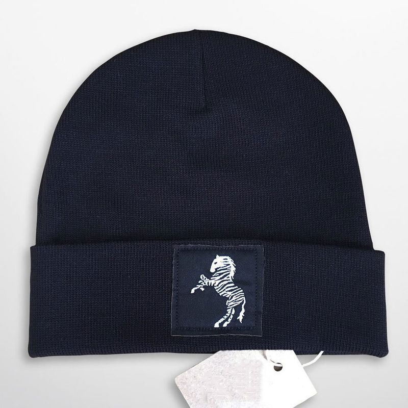El Zebra Beanie Black