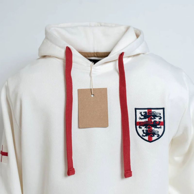 Hoodie England Lions White