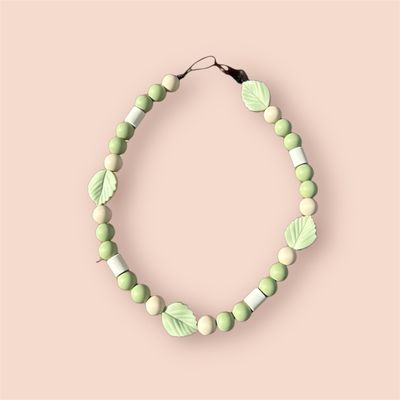 Colliers Anti-Tiques Feuille Vert