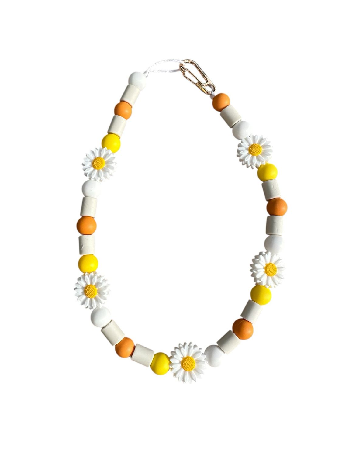 Collier Anti-Tique Marguerite Blanc