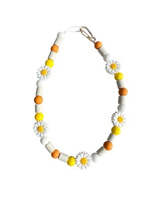 Collier Anti-Tique Marguerite Blanc