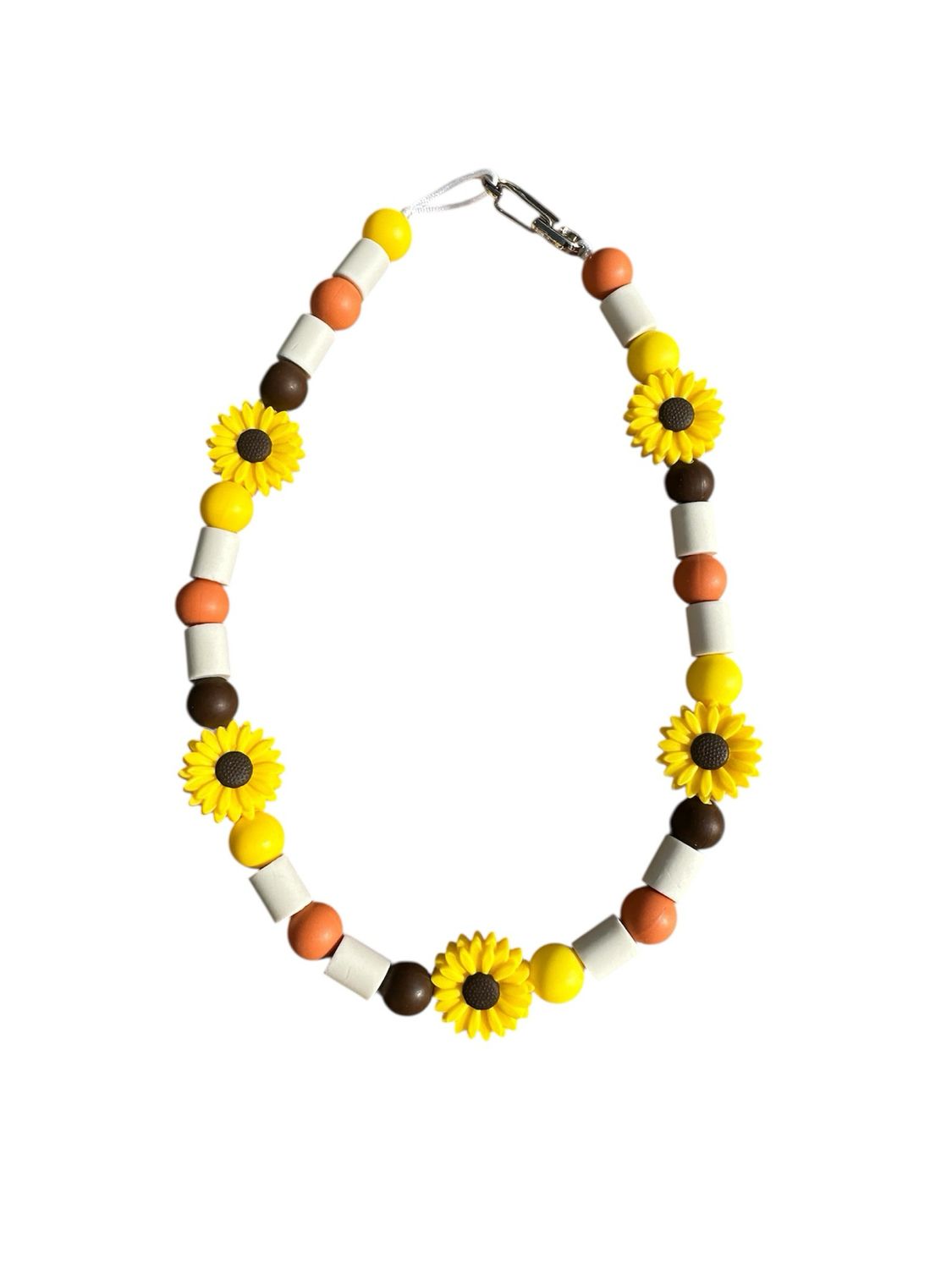 Collier Anti-Tique Marguerite Jaune