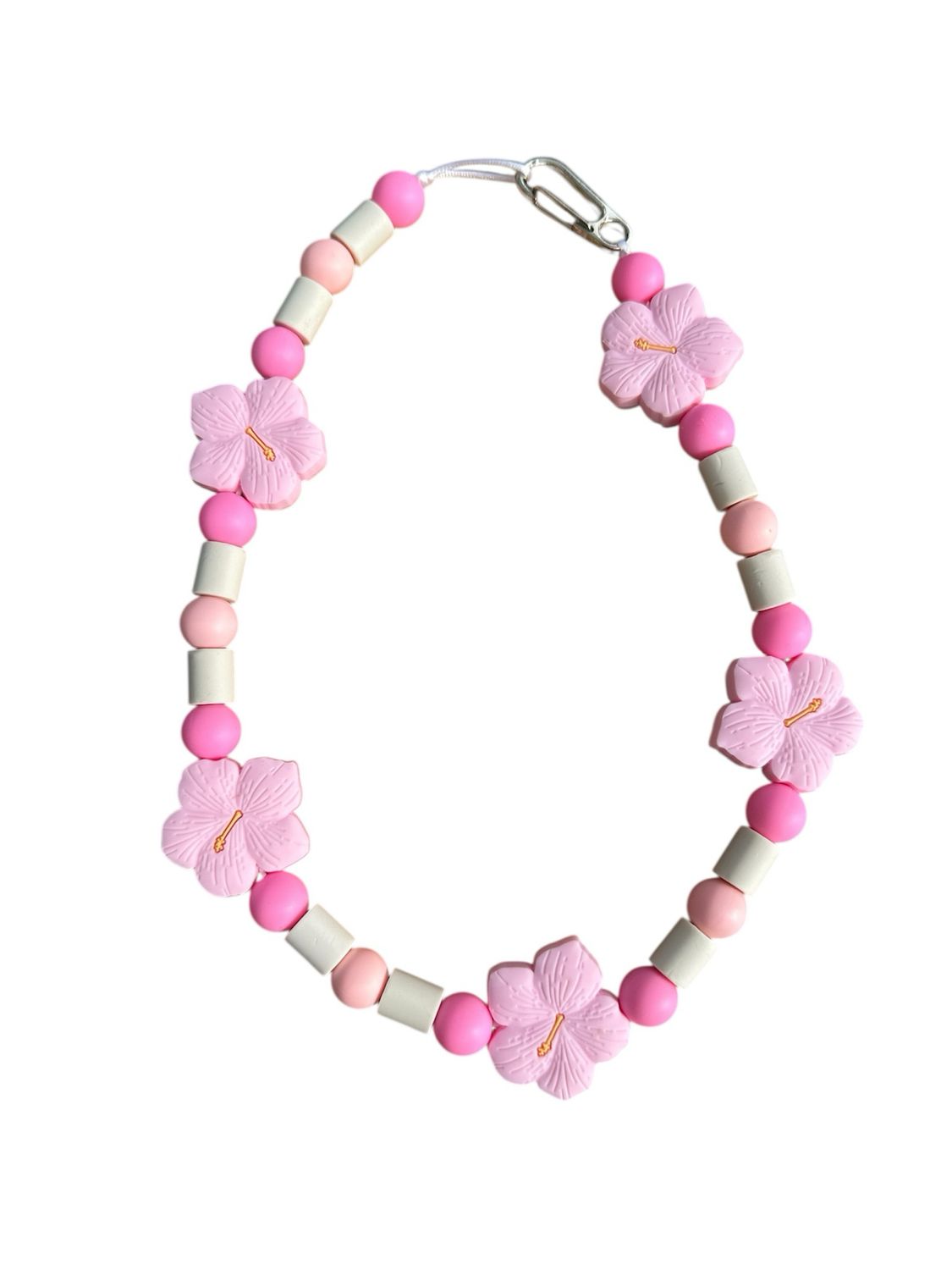 Collier Anti-Tique Hibissia Rose