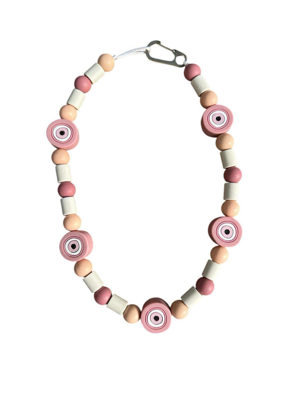 Collier Anti-Tique Charm’Oeil Rose