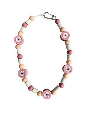 Collier Anti-Tique Charm’Oeil Rose