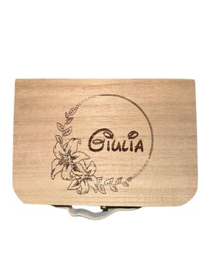 Valise en Bois Personnalisée