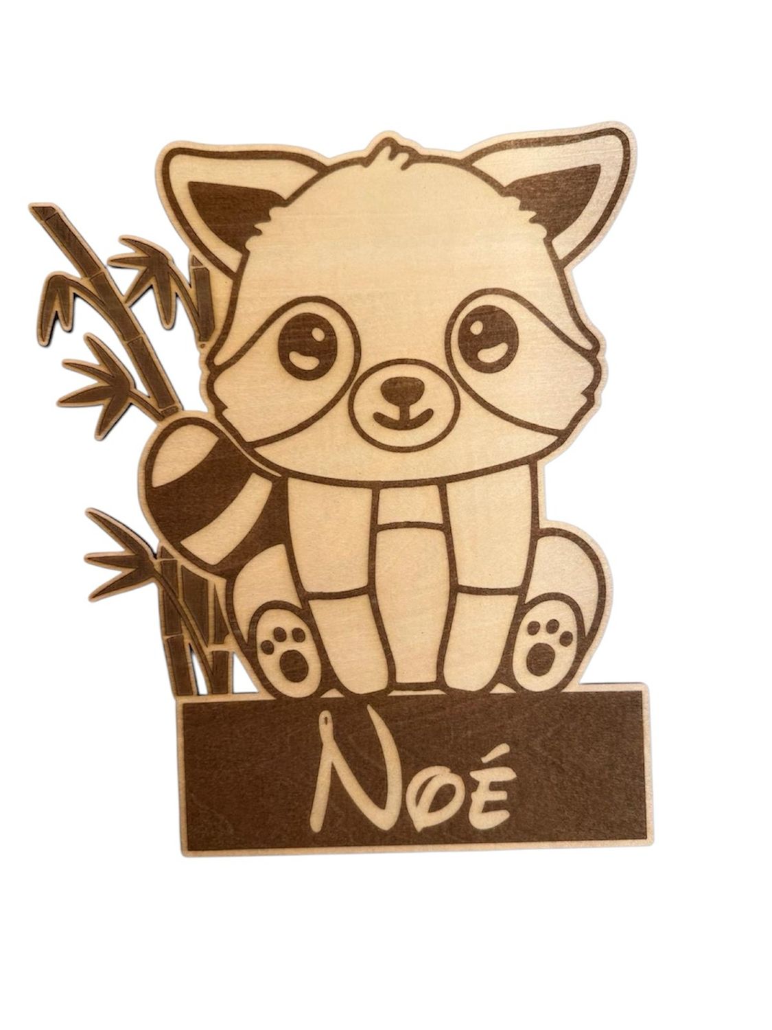 Plaque de porte personnalisée – Thème animaux (sur devis)