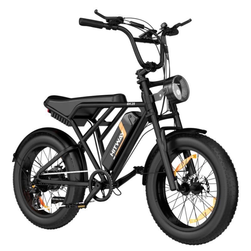 HITWAY BK29 Fat Tyre eBike - Image 01