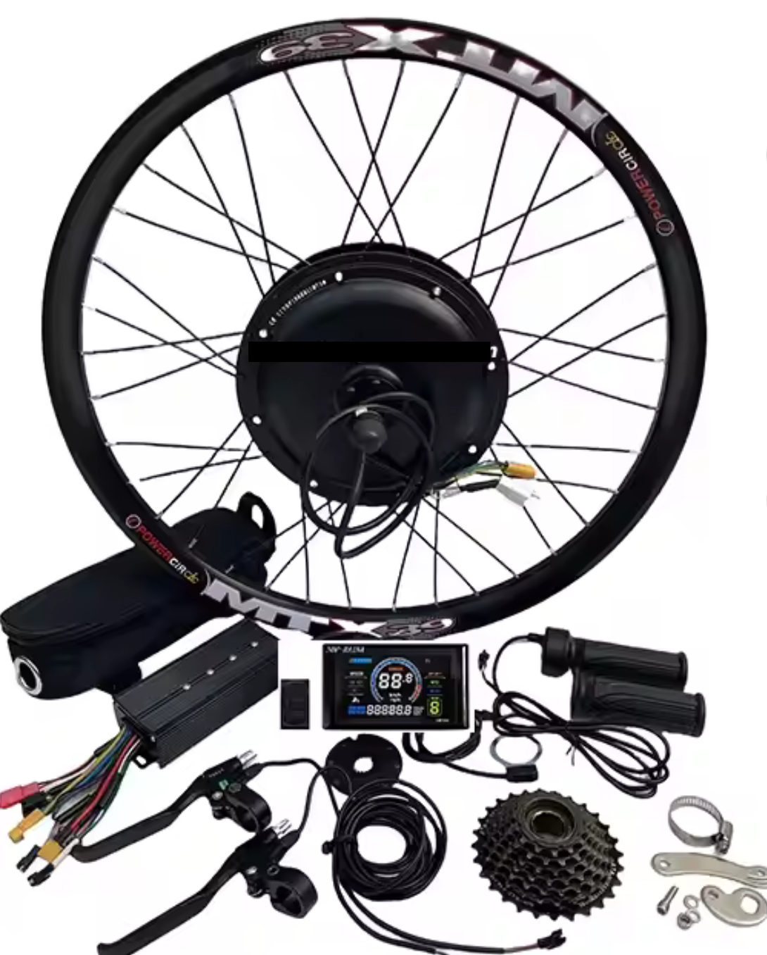 MTX 3000 Watt kit E-bike Conversion Kit