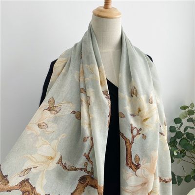Luxurious Cashmere Velvet Scarf – Soft &amp; Elegant for All Seasons