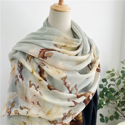 Luxurious Cashmere Velvet Scarf – Soft &amp; Elegant for All Seasons