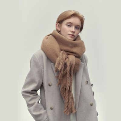 Designer Imitation Cashmere Scarf – Soft Winter Shawl for Women