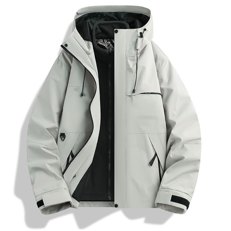 Graphene Outdoor Jacket – 3-in-1 Waterproof Windproof Hiking &amp; Mountaineering Coat